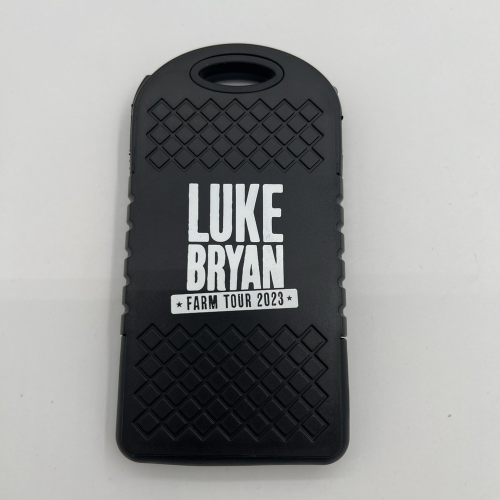 Luke Bryan Farm Tour 2023 Solar Charger / Power Bank - 4000 mAh VIP Gift